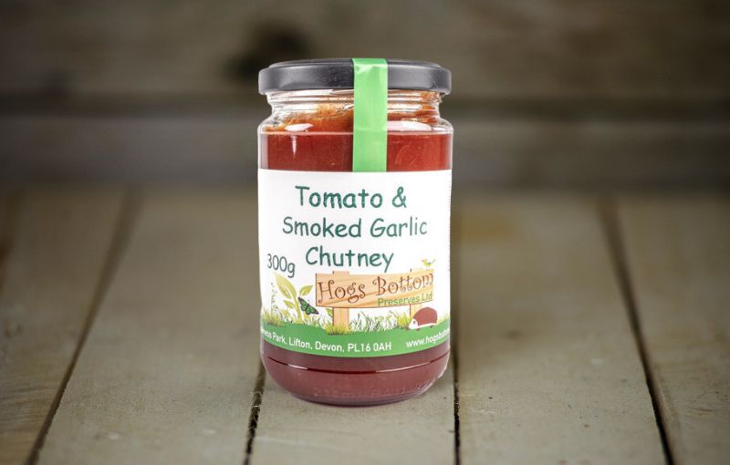 Hogs Bottom: Tomato & Smoked Garlic Chutney