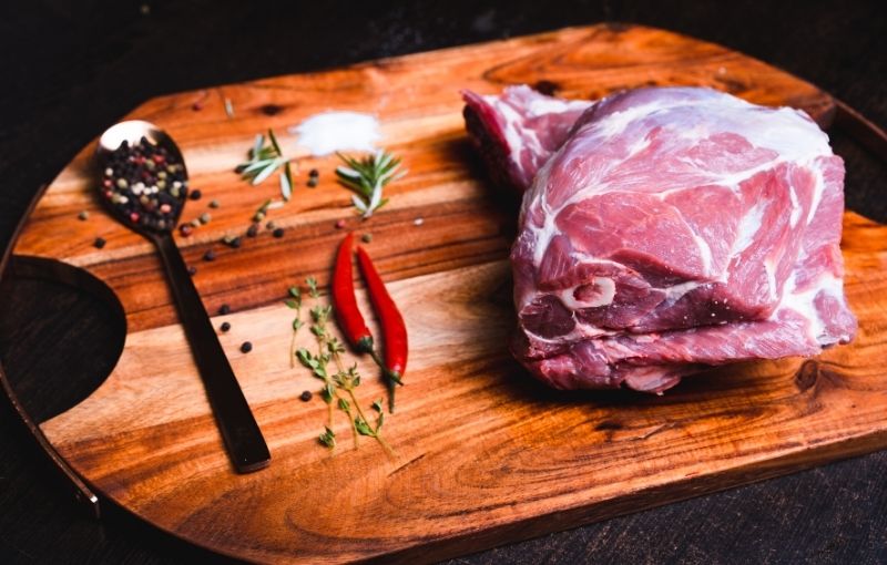 Meat (Bray): Boneless Shoulder Of Lamb 1kg
