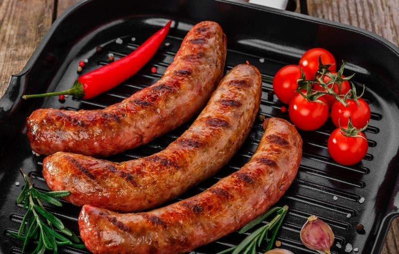 Meat (Bray): Sweet Chilli Sausage 500g
