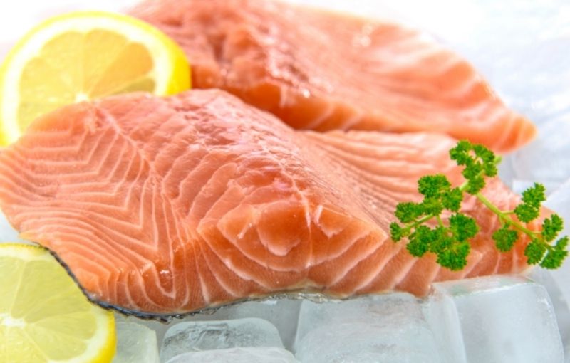Fish (Rex Down): Fresh salmon portions 2x 150g