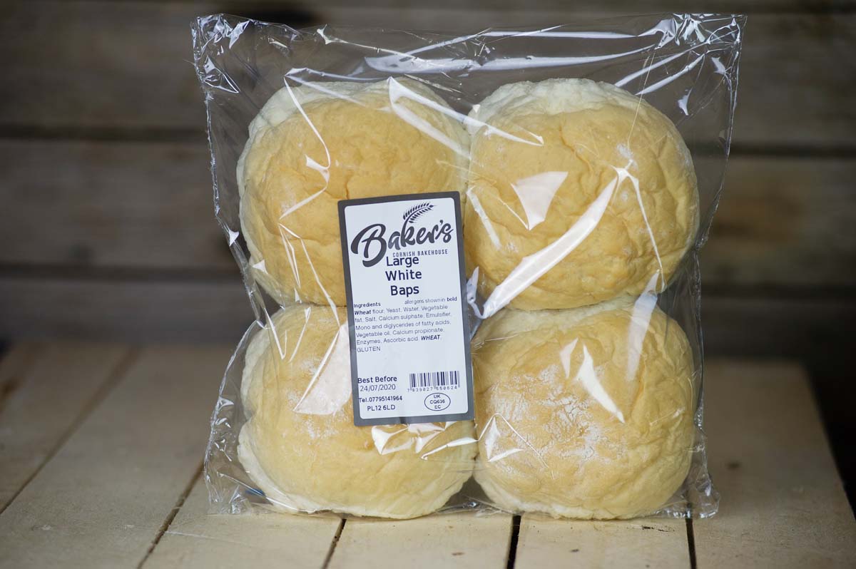 Bakery: Bread (Bakers)- rolls 4pk
