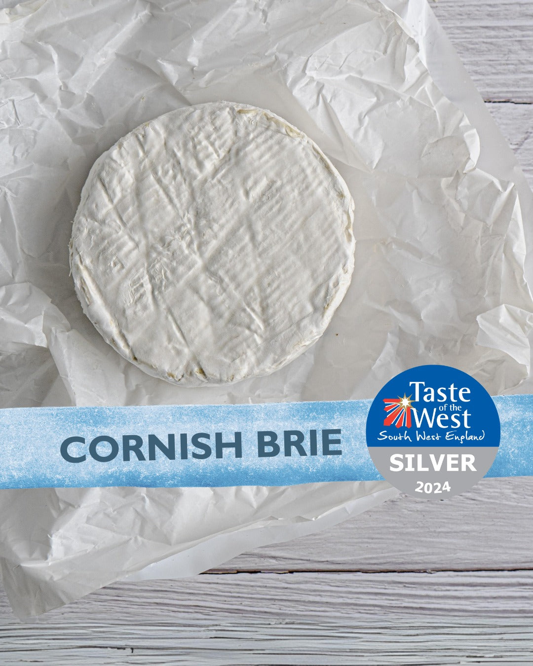 Cheese: Cornish Cheese Co. Cornish Brie - 120g portion