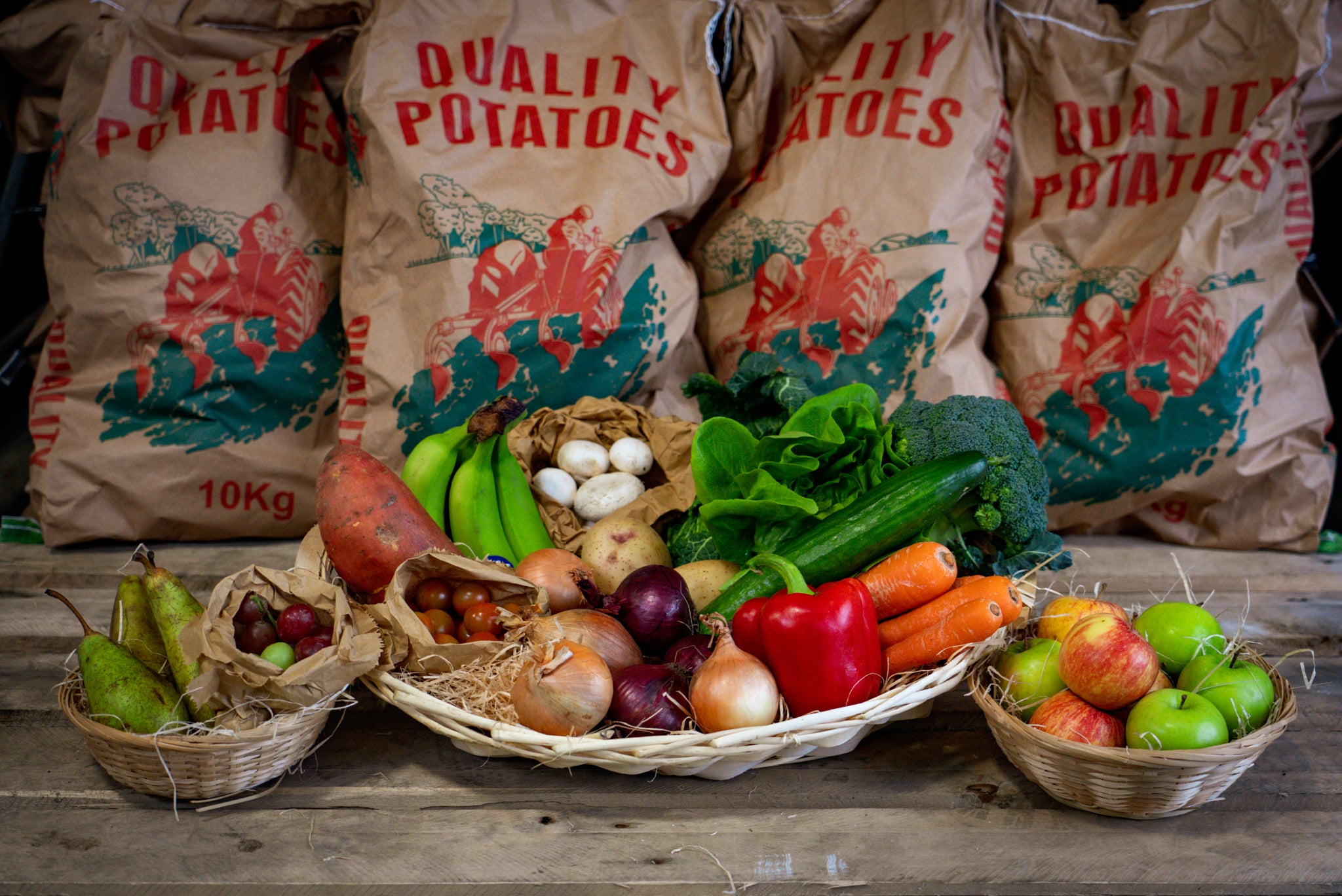 West Country Boxes: Couples Box – Veg Box Fresh