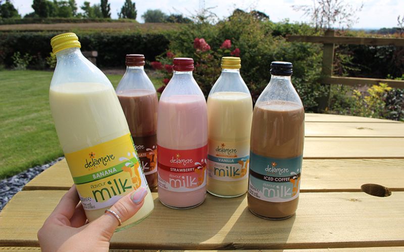 Milk: Delamere Flavoured Milk 240ml