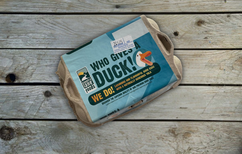 Eggs: 6x Duck Eggs x6