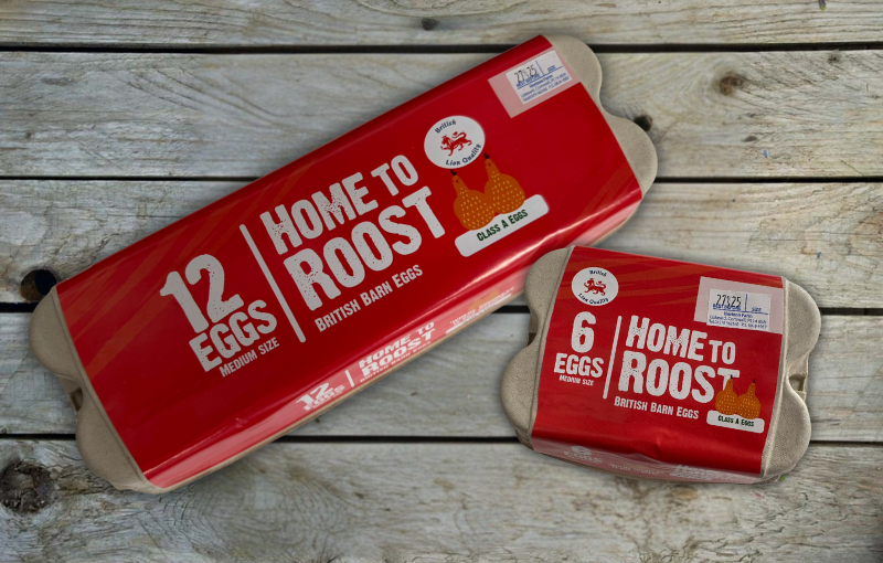 Eggs: 12x Home to Roost Barn Eggs