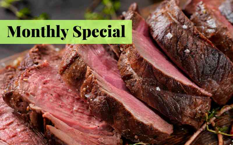 Meat (MC Kelly): 6oz Venison Steak 2pk- Monthly Special