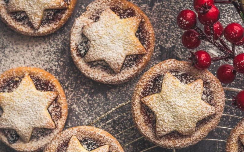 Baked to Taste: Traditional Mince Pies, pack of 6, GF (vegan)