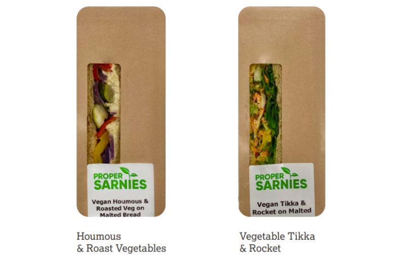 Proper Sarnies: Vegan Sandwiches
