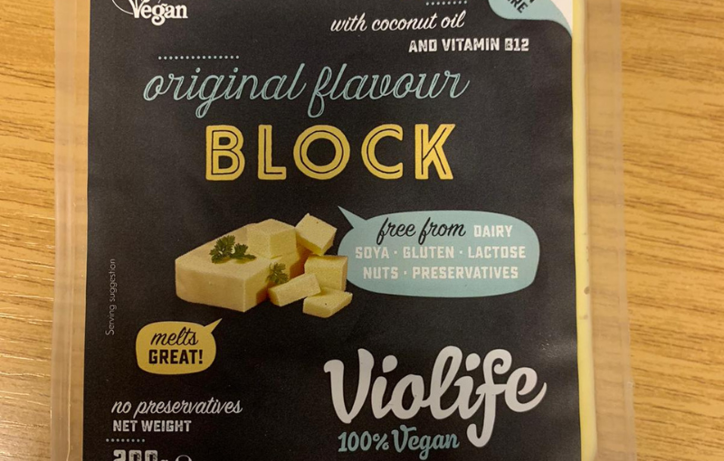 Cheese: Violife Vegan Block