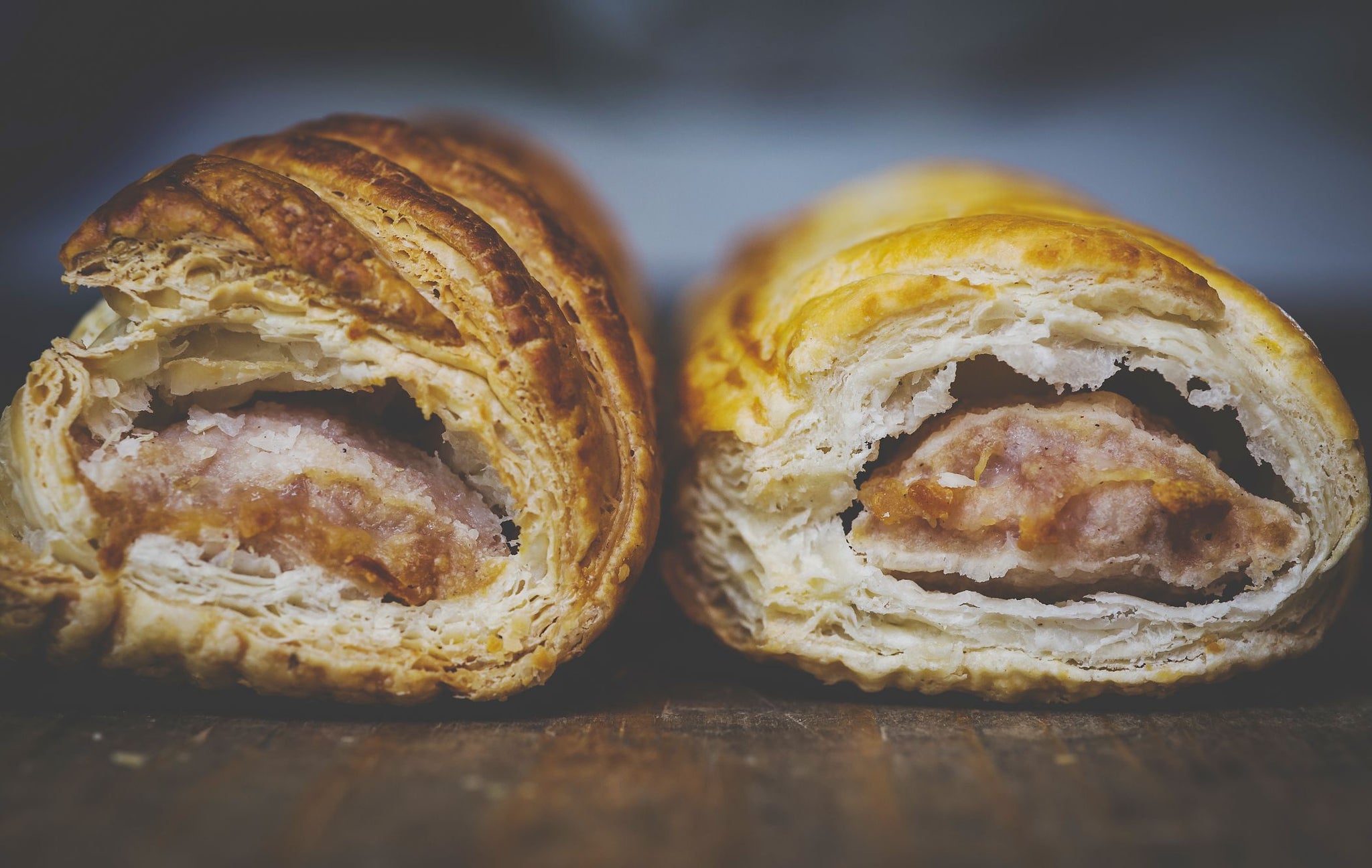 Bakery: Pasties & Pies (Westcountry)- Sausage Rolls: Jumbo x 4 (subscription)