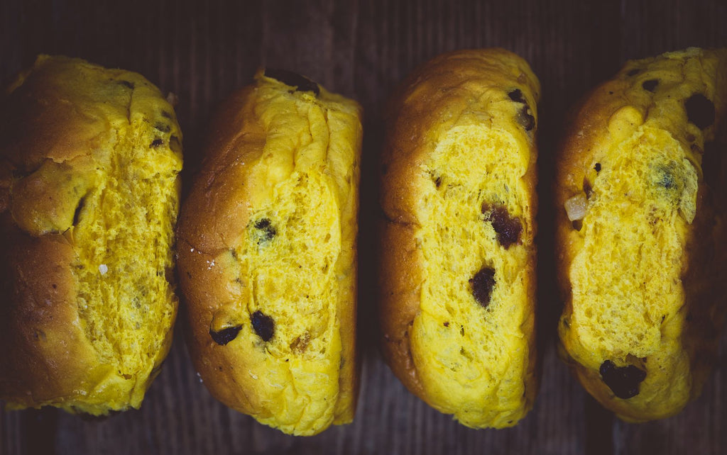 Bakery: Cakes (Westcountry)- Saffron Buns x 4 (subscription)