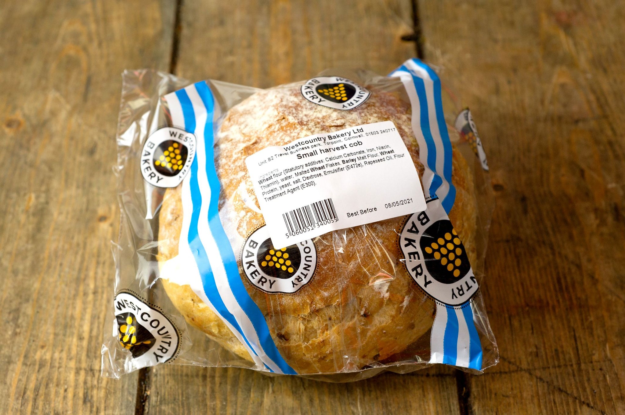 Bakery: Bread (Westcountry)- Small Harvest cob
