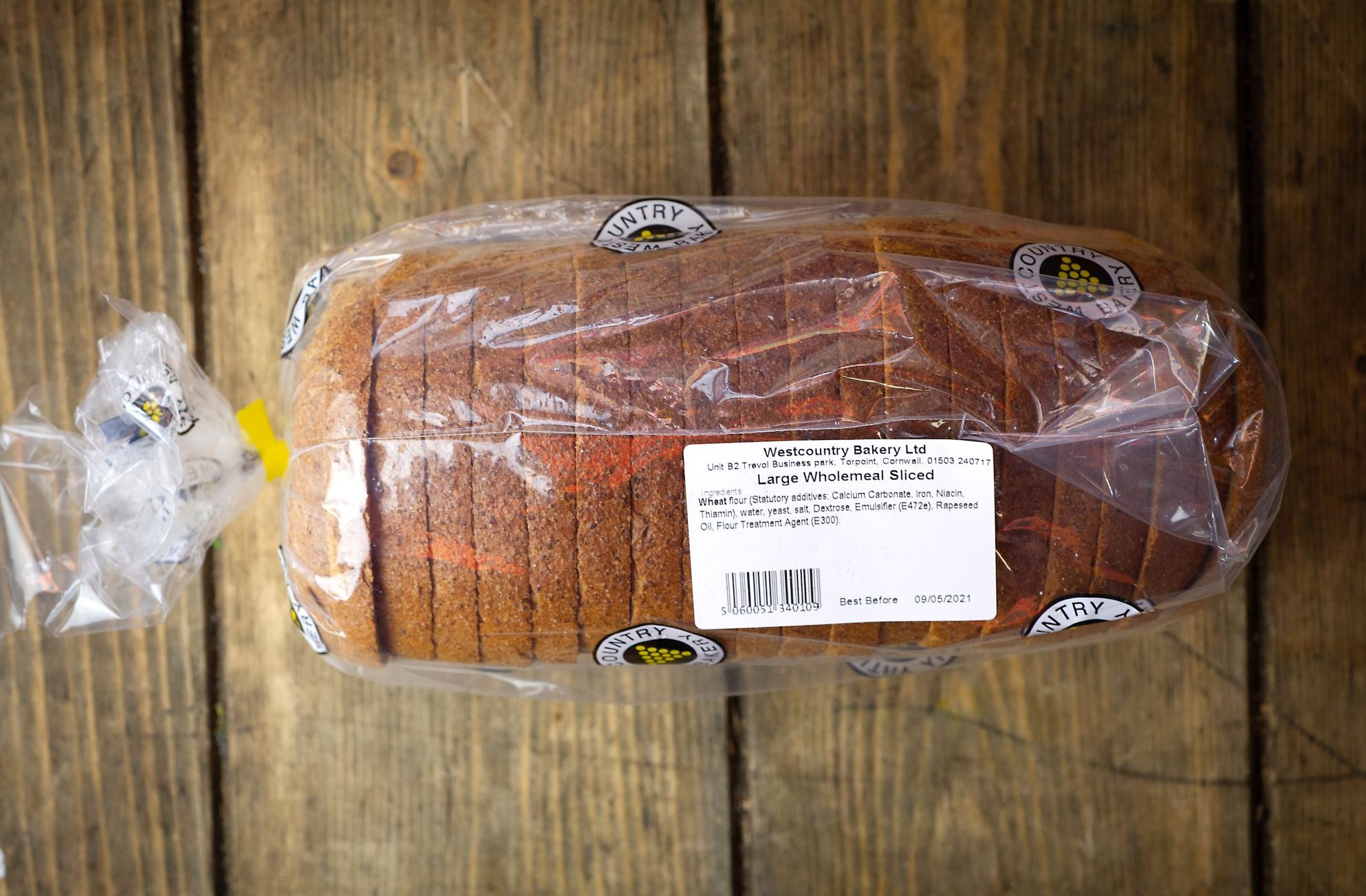 Bakery: Bread (Westcountry)- Large wholemeal