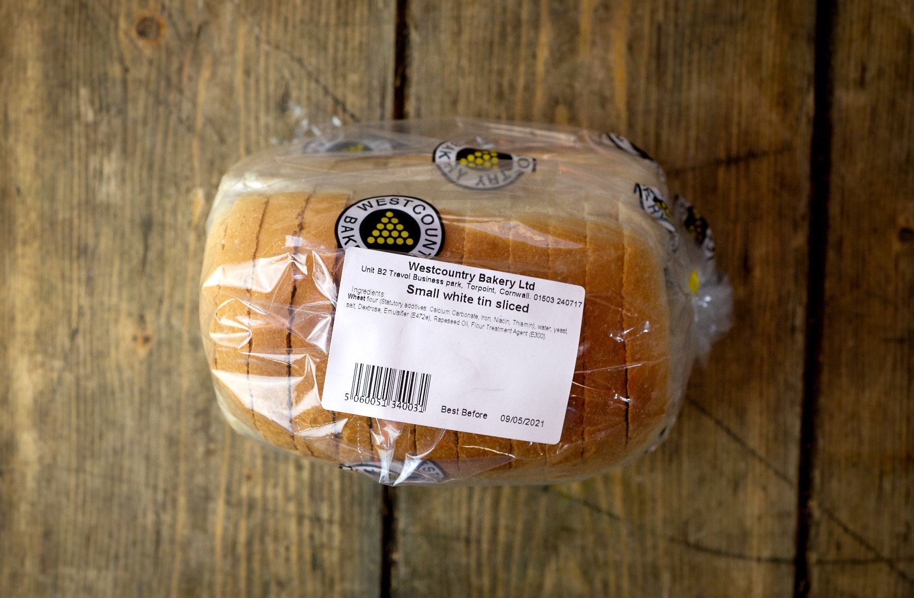 Bakery: Bread (Westcountry)- Small white tin (subscription)