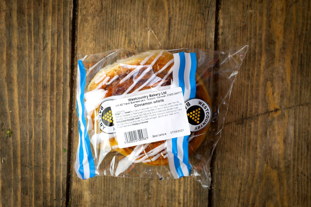Bakery: Cakes (Westcountry)- Cinnamon whirl