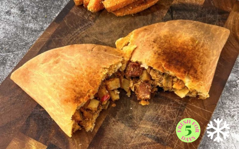 Bakery: Pasties & Pies (Baked to Taste)- Chicken and Chorizo Pasty (GF)