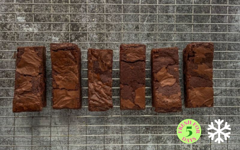 Bakery: Cakes (Baked to Taste)- Double Chocolate Brownie Slice (GF)