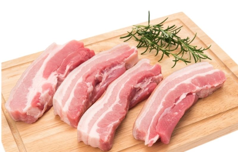 Meat (Brays): Belly Pork Slices 500g (subscription)