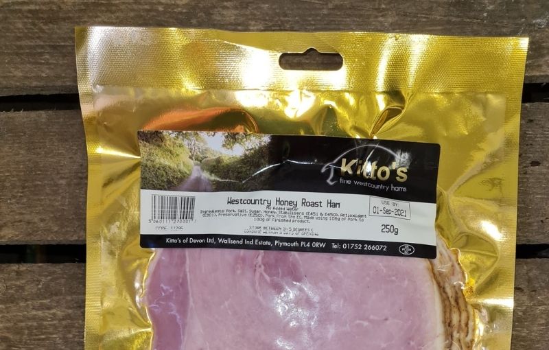 Meat (Kitto's): Westcountry Honey Roast Ham (250g) (subscriptions)