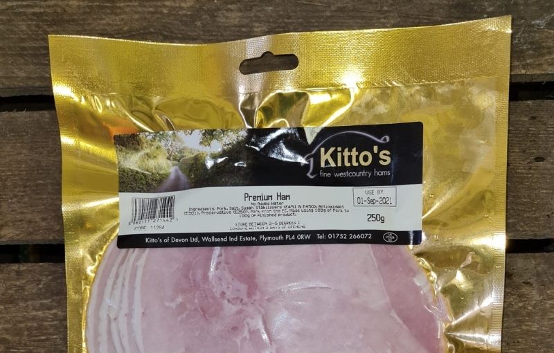 Meat (Kitto's): Premium Ham (250g)
