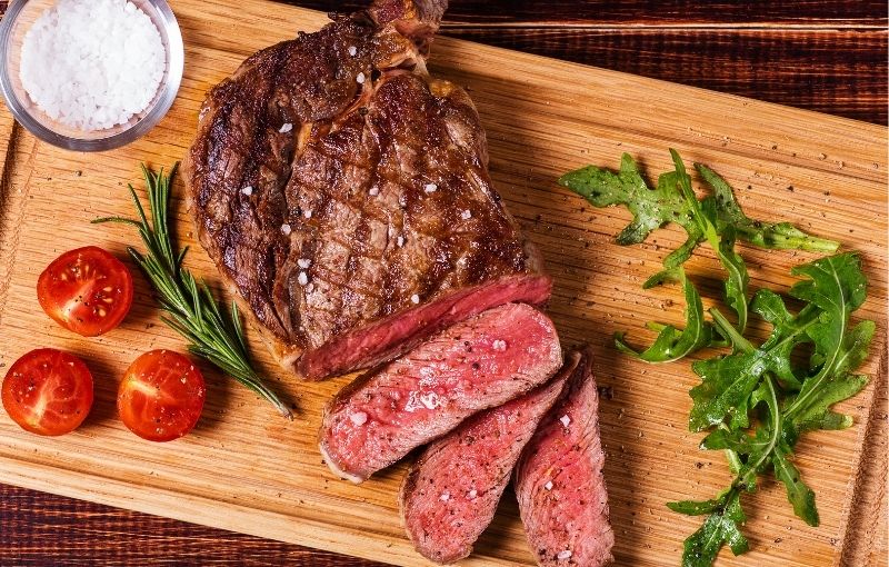 Meat (Brays): Rib Eye Steak 8oz (subscription)