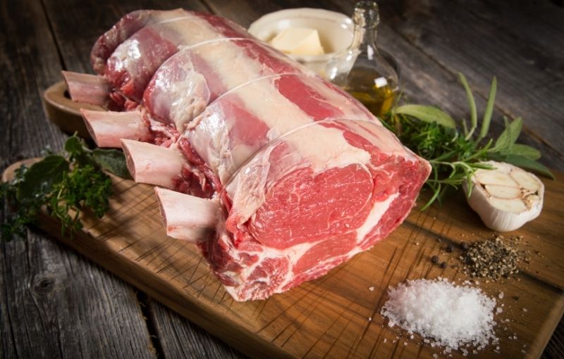 Meat (Brays) : Rib Of Beef 1kg (subscription)