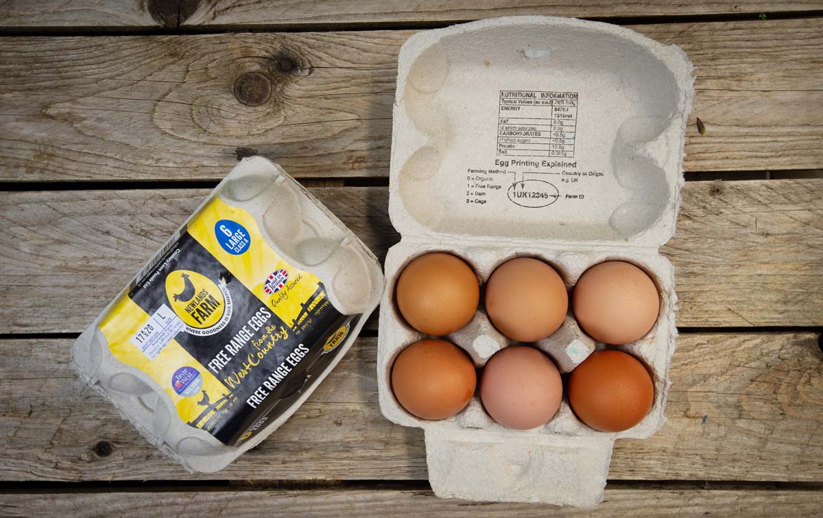 Eggs: 12x Free range x12 - very large (subscription)