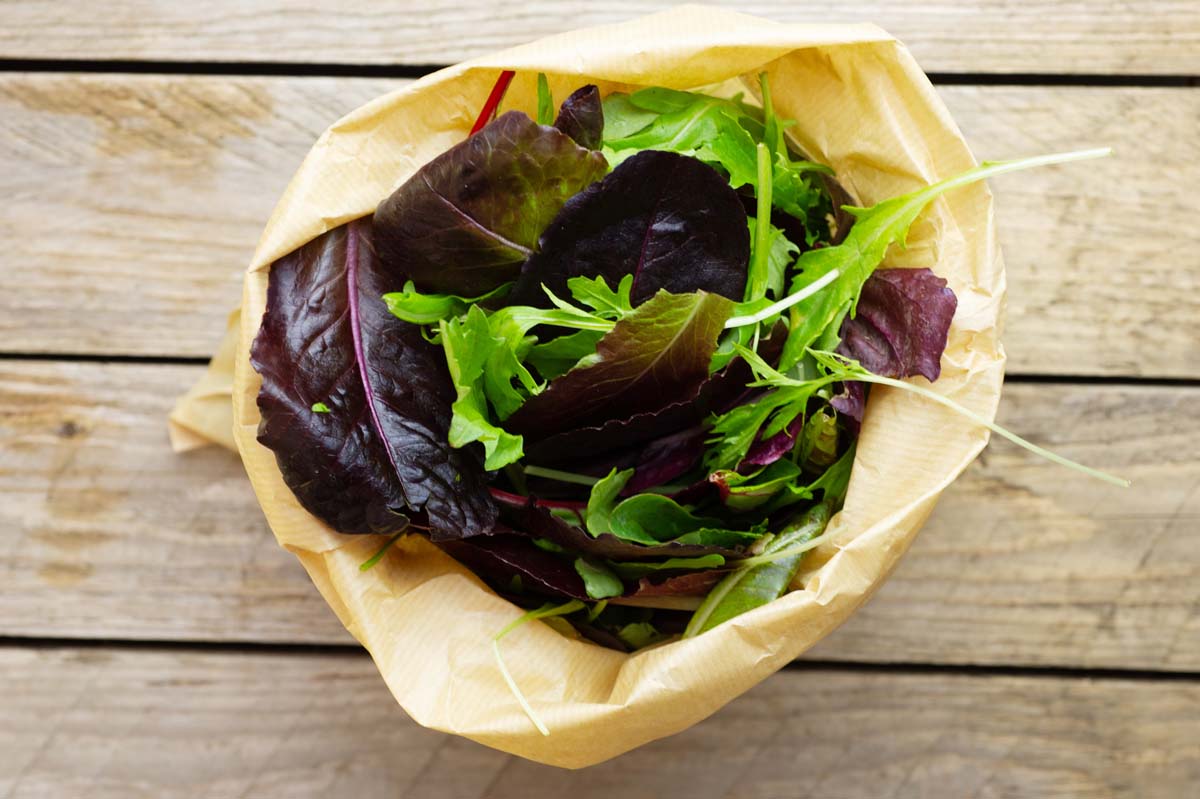 Lettuce: Mixed Salad Leaves (125g)