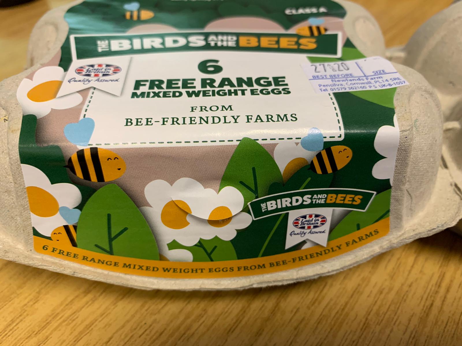 Eggs: 12x Birds And The Bees Free Range x12 (subscription)