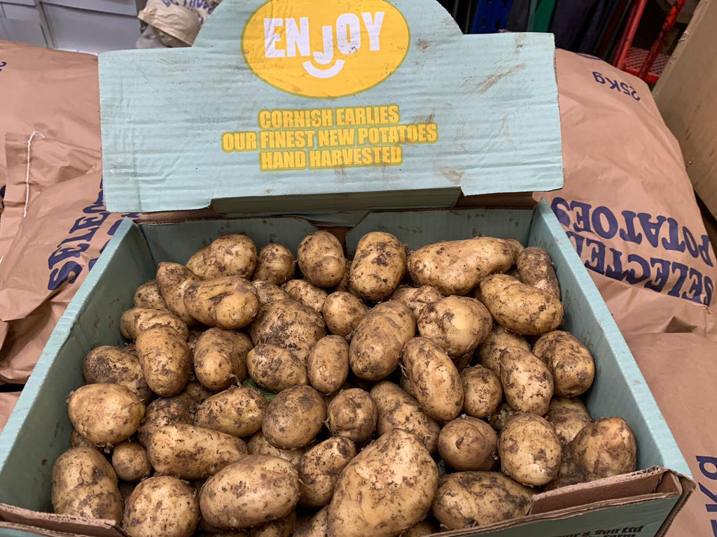 Potatoes: Cornish new - 1kg