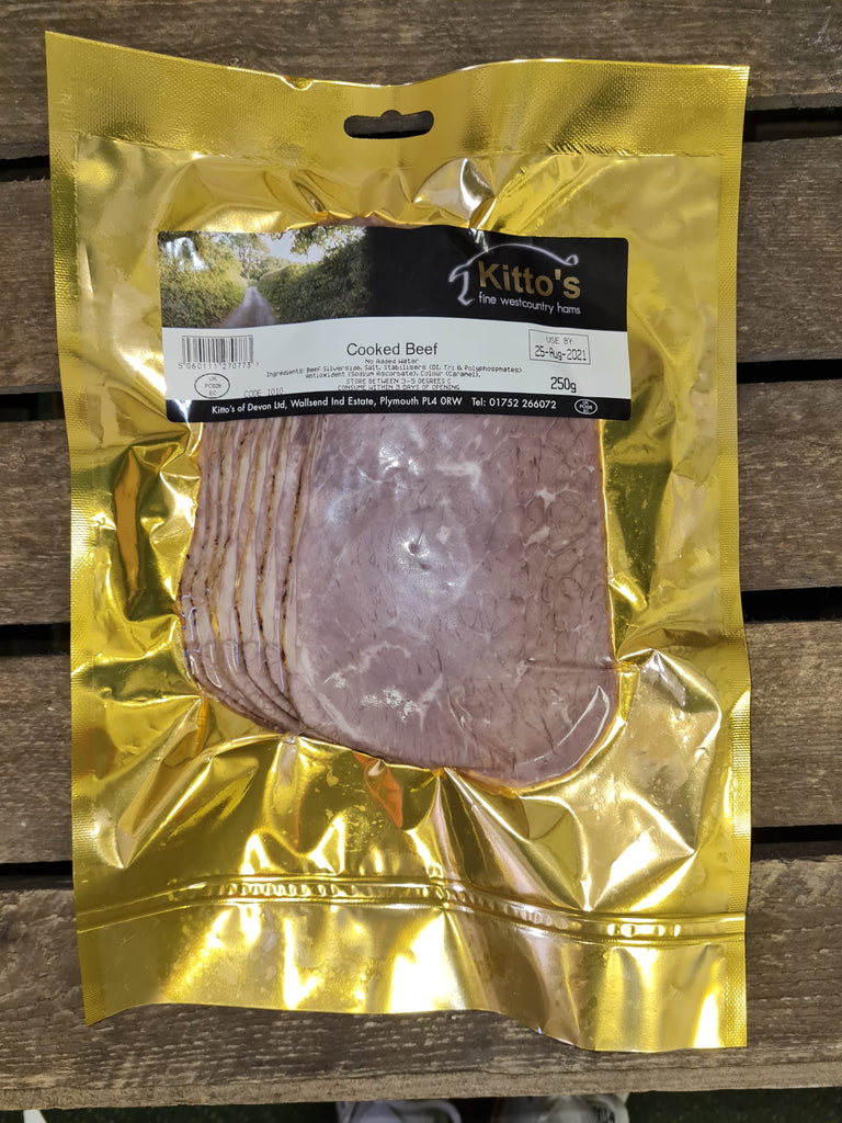 Meat (Kitto's): Cooked Beef (150g)