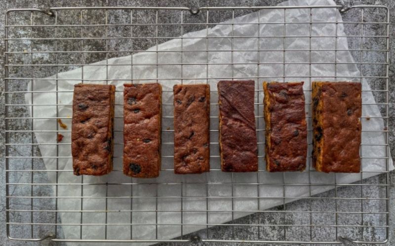 Bakery: Cakes (Baked to Taste)- Rich Fruitcake Slice (GF)